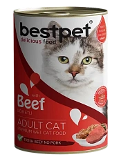 Bestpet Adult Cat (Говядина в соусе)