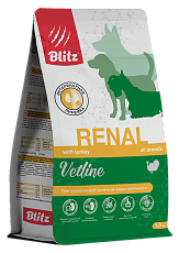 BLITZ Dog Vetline Renal (Индейка)