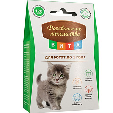 "Дер. лакомства ВИТА" для котят до 1 года