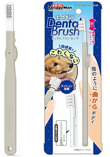 Подвижная зубная щётка для средних пород собак, мягкая