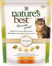 Hill's Nature's Best натуральный сухой корм для кошек (Курица, овощи)