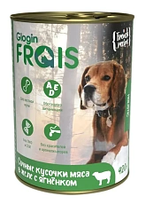 Frais Holistic Dog Кусочки с ягненком в желе