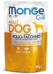  Monge Пауч Grill Adult Dog (Курица, индейка)