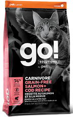 GO! Carnivore GF Cat (Лосось и треска)