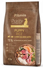 Fitmin Dog Purity Rice Puppy (Ягненок и лосось)