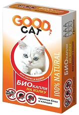 Good Cat Антипаразитарные БИО капли для котят и кошек