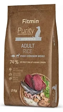 Fitmin Dog Purity Rice Adult (Рыба и оленина)