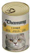 Chammy Консервы для кошек (Курица в соусе)