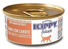 Kippy Sauce Cat Тунец с морковкой в соусе