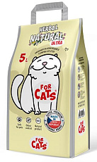 FOR CATS Наполнитель Natural Herbal Ultra (аромат трав и цветов)