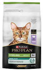 Purina Pro Plan Sterilised Renal Plus (Индейка)