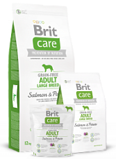Brit Care Grain-free Adult Large Breed (Лосось и картофель)