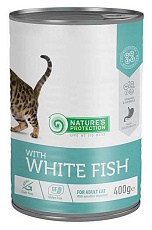 Nature's Protection Cat Sensitive White fish