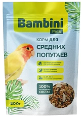 Bambini Pets Корм для средних попугаев