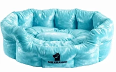Mr.Kranch Лежанка круглая Голубая