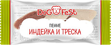 Dog Fest Пенне из индейки и трески, 20 шт/уп.