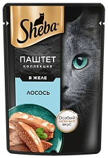 Sheba Паштет с лососем в желе