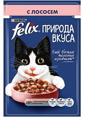 Felix Природа вкуса для кошек (Лосось)