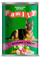 Clan Family Консервы с ягненком и рисом для собак – Garfield.by