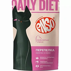 ENSO Daily Diet Пауч для кошек (Перепелка в соусе)