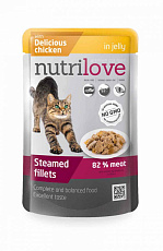Nutrilove NMpouch Cat Chicken in jelly