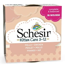 Schesir Kitten Care Mousse (Курица)