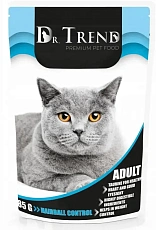 Dr.Trend Консервы для кошек с функцией выведения шерсти