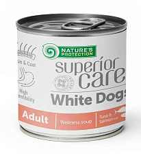 Nature's Protection Суп Superior Care White Dogs All Breeds Adult (Лосось, тунец)