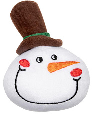 Triol Игрушка NEW YEAR для собак Снеговик в шляпке