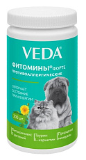VEDA Фитомины Форте противоаллергические собакам и кошкам