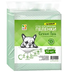 Пеленки "Four Pets" одноразовые Green Tea