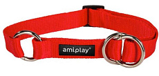 Ошейник-полуудавка AmiPlay Basic (Красный)