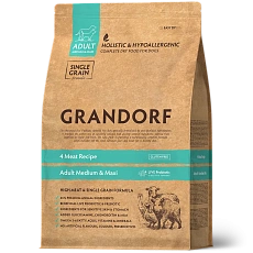 Grandorf Probiotics Adult Medium & Maxi (4 вида мяса)