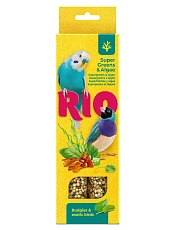 RIO Sticks для волнистых попугайчиков и экзотов (Суперзелень и водоросли)