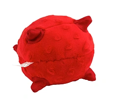 Playology Сенсорный мяч PUPPY SENSORY BALL для щенков с ароматом говядины, красный