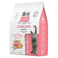 Brit Care Cat Sterilised Metabolic (Индейка)