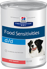 Hill's d/d Food Sensitivities влажный корм для собак с лососем