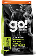 GO! Carnivore GF Puppy (Курица, индейка, утка)