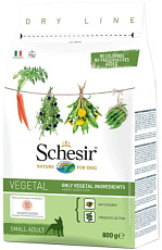 Schesir вегетарианский корм для мелких собак