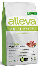 Alleva Equilibrium Puppy Sensitive Mini & Medium (Ягненок)