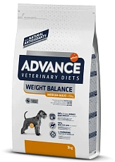 Advance Dog VetDiet Weight Balance Medium/Maxi (Птица)