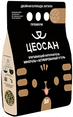 Цеосан Гигиенический наполнитель Минералы + Активированный уголь