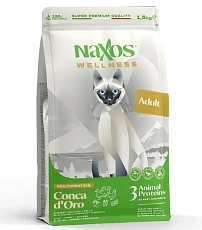 Naxos Wellness Adult Cat (Утка, курица, индейка)