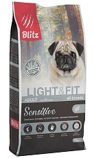 BLITZ Sensitive Adult Light & Fit (Индейка)