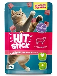 Hitstick для кошек (Говядина в соусе)