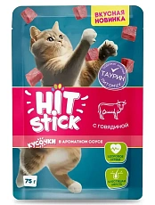 Hitstick для кошек (Говядина в соусе)