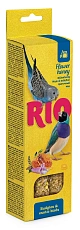 RIO Sticks Для волн. попугаев и экзотов (Мед), 2х40 г