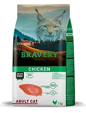 BRAVERY Adult Cat (Курица)