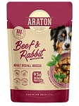 Araton для собак (Говядина и кролик в соусе)