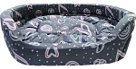 Happy Friends Лежанка овальная Любящее сердце